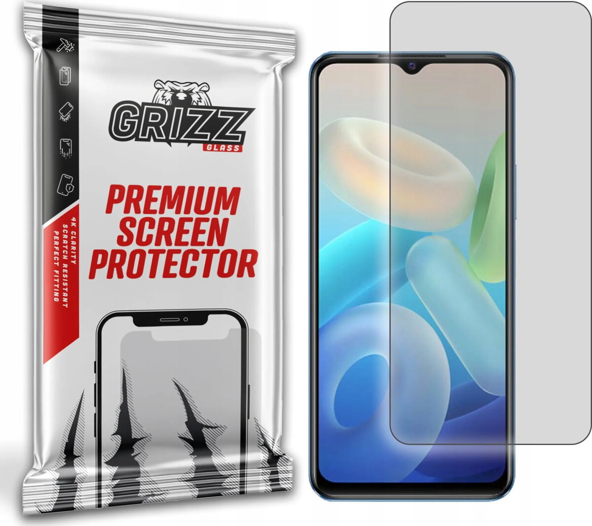 Matēta aizsargplēve GrizzGlass PaperScreen priekš vivo