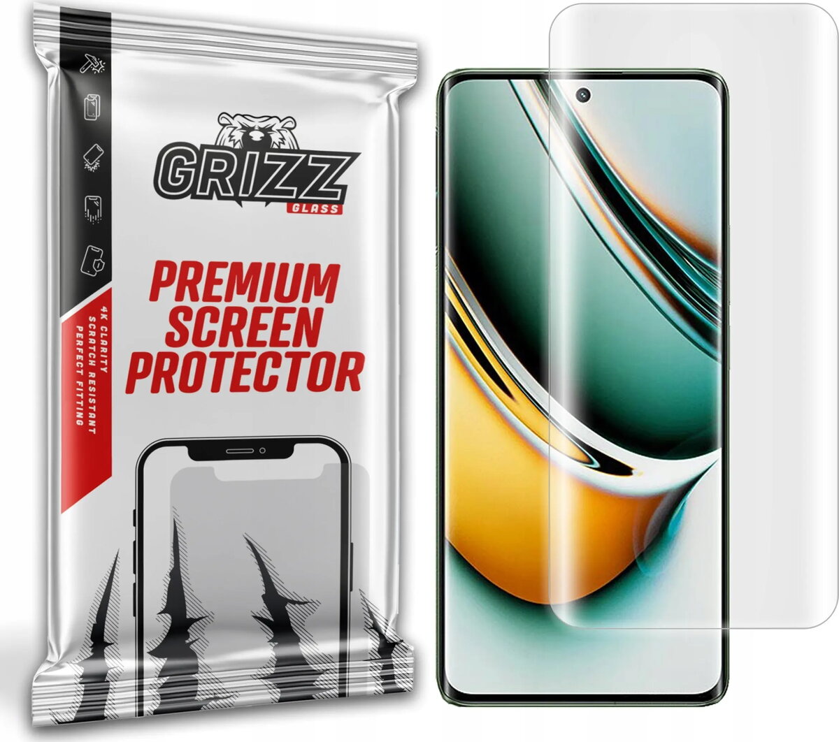 Aizsargplēve GrizzGlass Hydrofilm priekš Realme 11