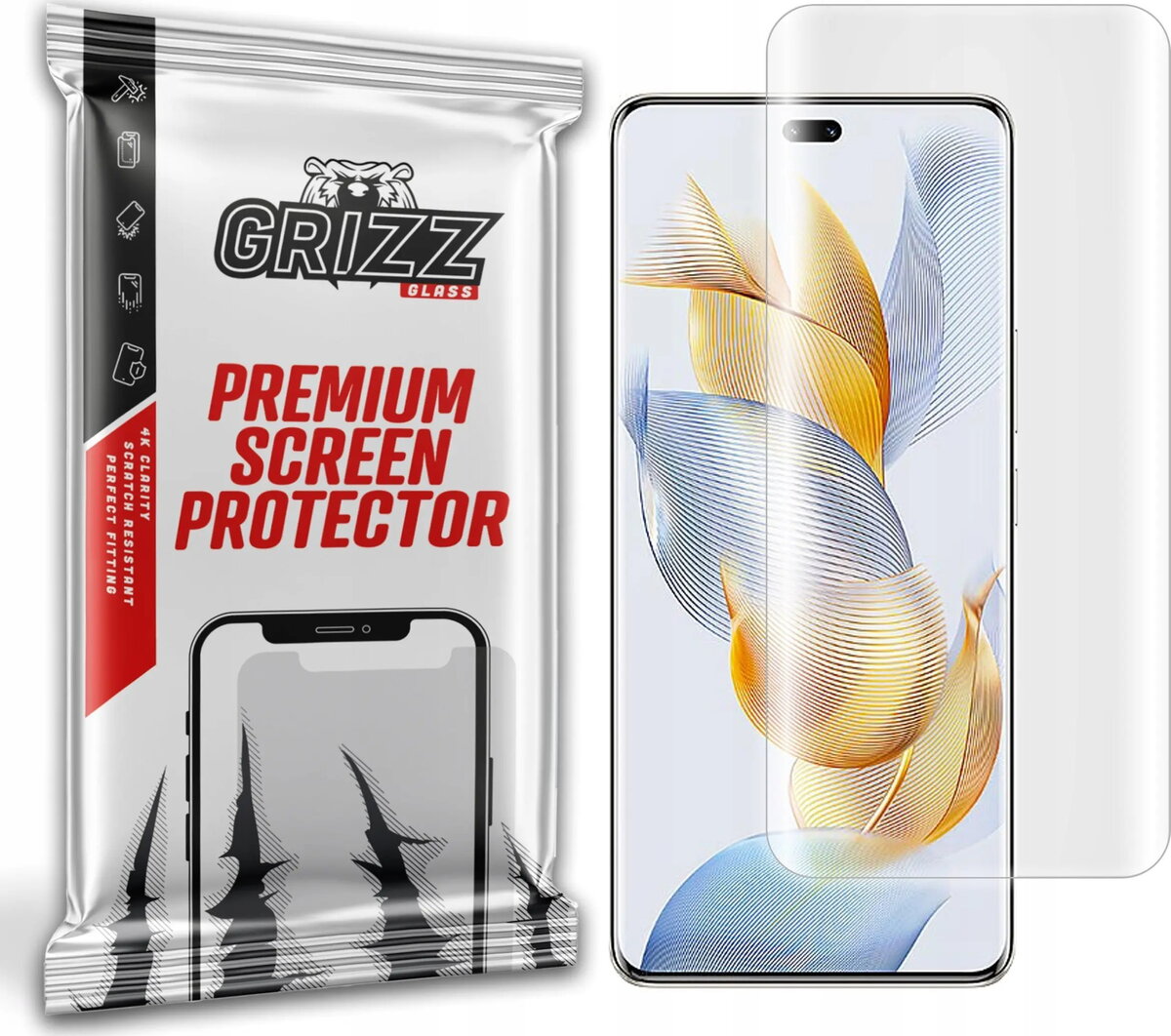 Ekrāna aizsargplēve GrizzGlass Hydrofilm (hidrogelu) priekš