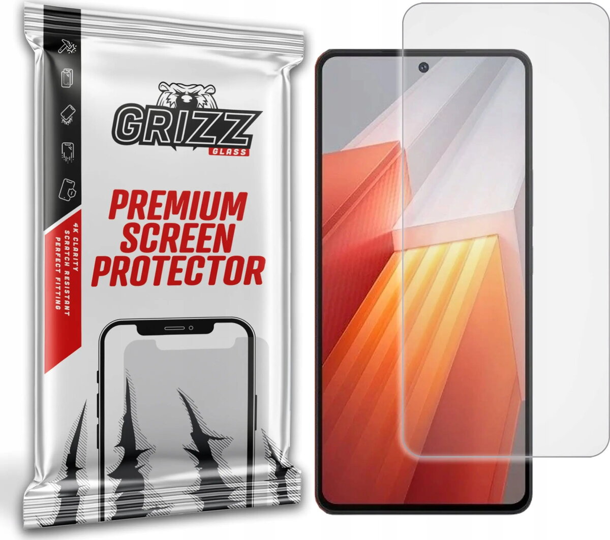 Aizsargstikls GrizzGlass PaperScreen priekš vivo iQOO