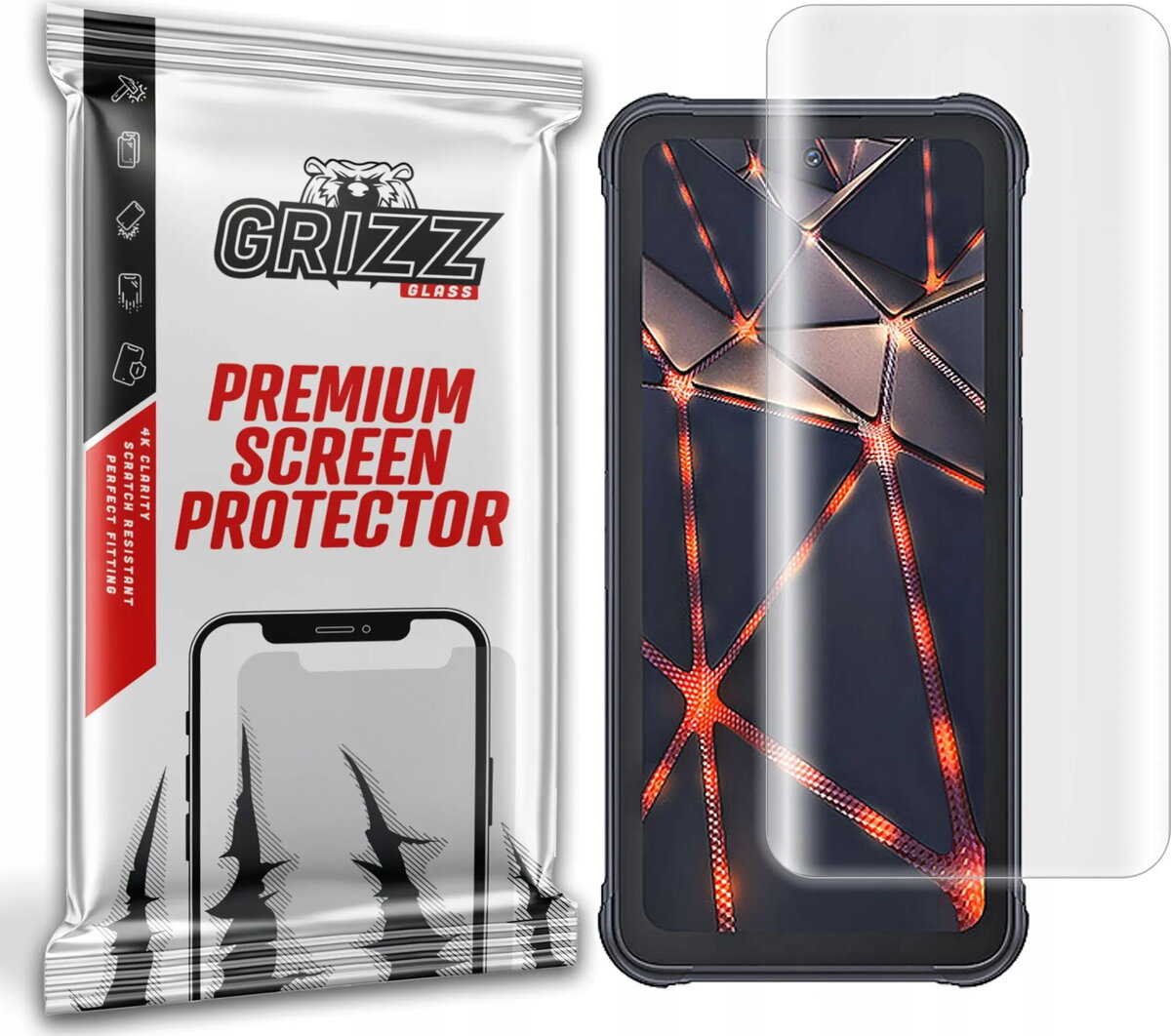 Aizsargplēve GrizzGlass Hydrofilm (hidrogelis) priekš Cubot