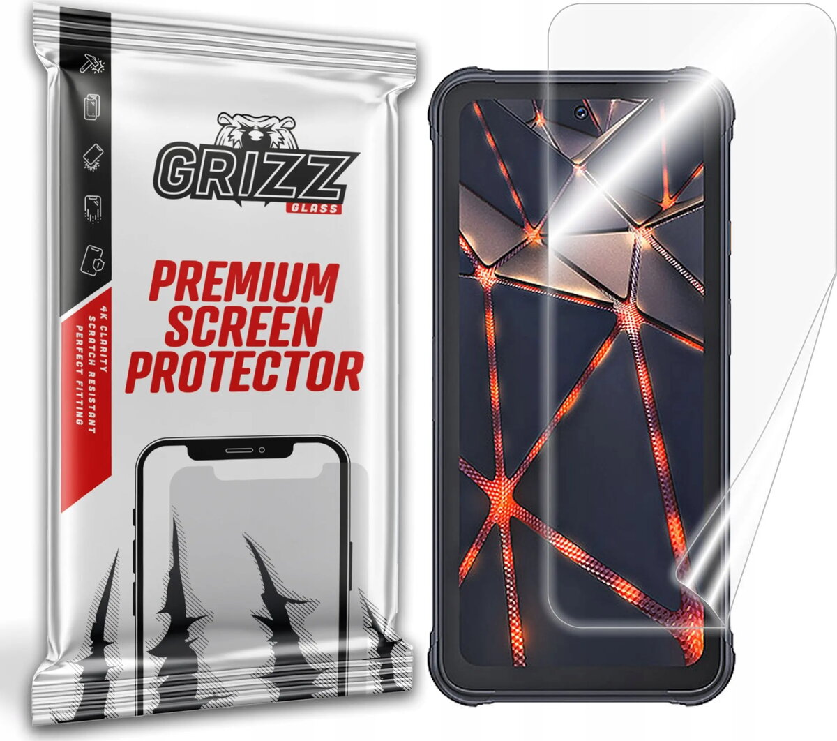 Aizsargplēve GrizzGlass CeramicFilm priekš Cubot KingKong