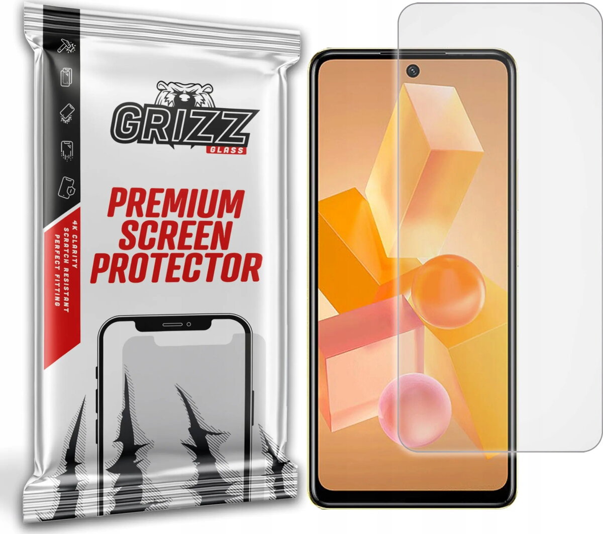 Matēta ekrāna plēve GrizzGlass PaperScreen priekš