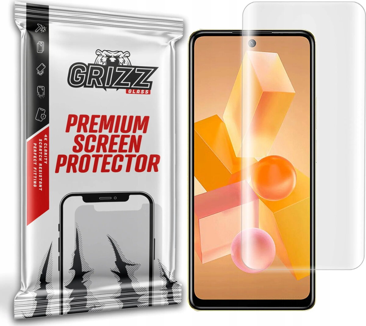 Aizsargplēve GrizzGlass Hydrofilm priekš Infinix Hot