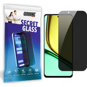 Защитное приватное стекло GrizzGlass SecretGlass для Realme C67 — GrizzGlass