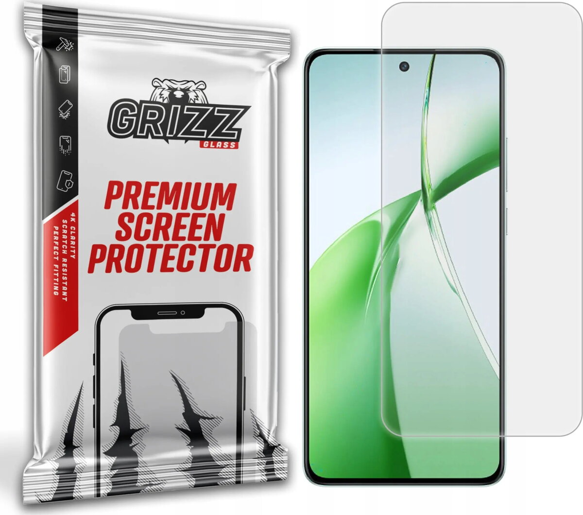 Matēta ekrāna aizsargplēve GrizzGlass PaperScreen priekš