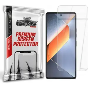 Защитное стекло GrizzGlass HybridGlass для Tecno Pova 6 — гибридное защитное стекло