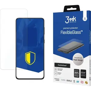 Защитное стекло 3MK FlexibleGlass для Samsung S22+ — гибкая закалённая защита