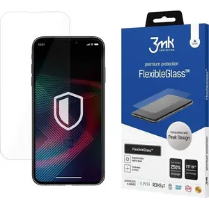 Aizsargstikls 3MK FlexibleGlass priekš Apple iPhone 15 Plus — elastīgs stiprināts pārklājums
