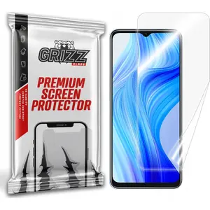 Screen protector GrizzGlass CeramicFilm for Realme 10T — ceramic film protector, model GRZ4779