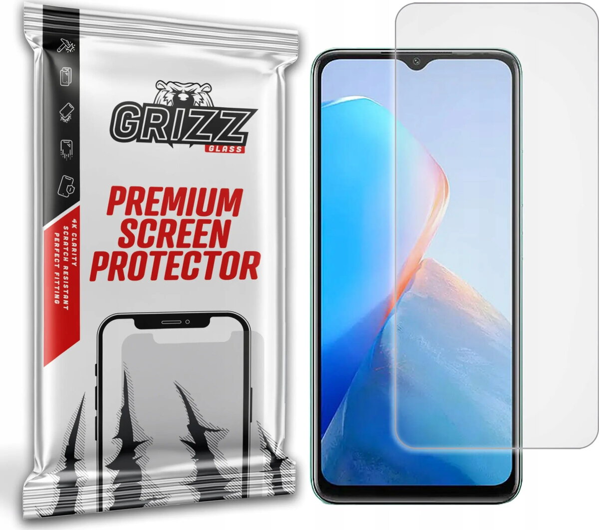 Matēta ekrāna aizsargplēve GrizzGlass PaperScreen priekš