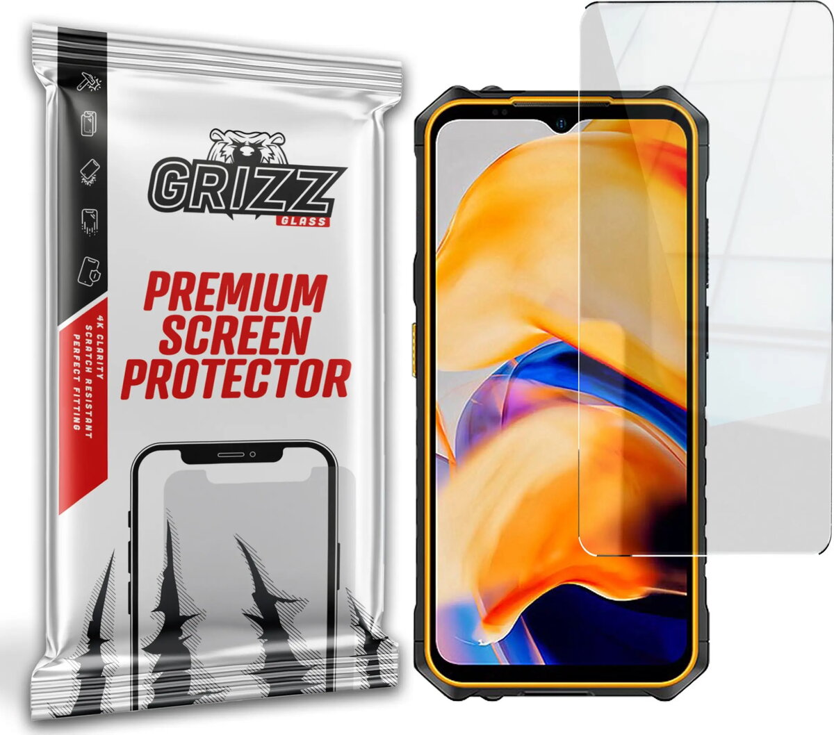 Ekrāna aizsargstikls GrizzGlass HybridGlass priekš Ulefone