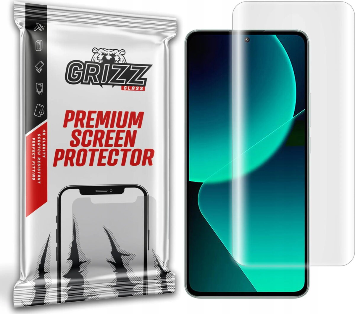 Ekrāna aizsargplēve GrizzGlass Hydrofilm priekš Xiaomi