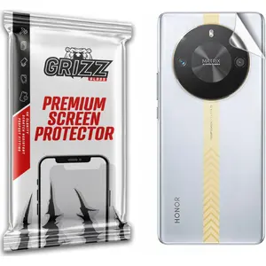 Защитное стекло на заднюю панель GrizzGlass UltraSkin для Honor X50 GT — защита тыльной стороны