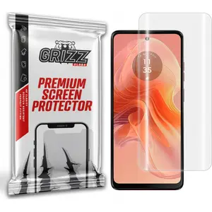 Screen protector GrizzGlass Hydrofilm for Motorola Moto G04 — hydrogel film protective layer