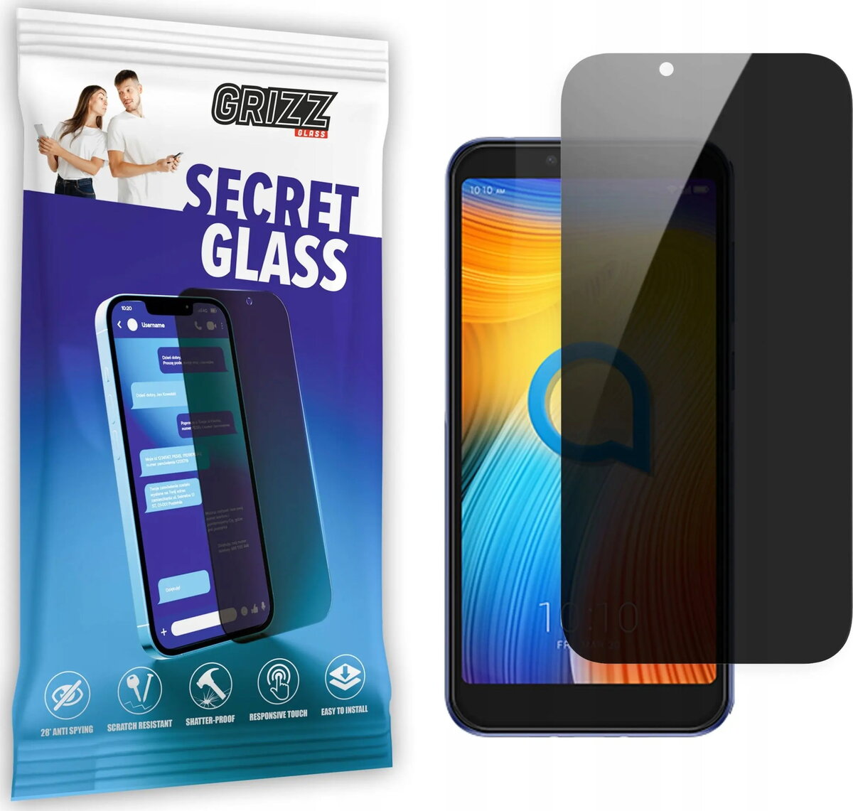 Privātuma rūdīts stikls GrizzGlass SecretGlass priekš