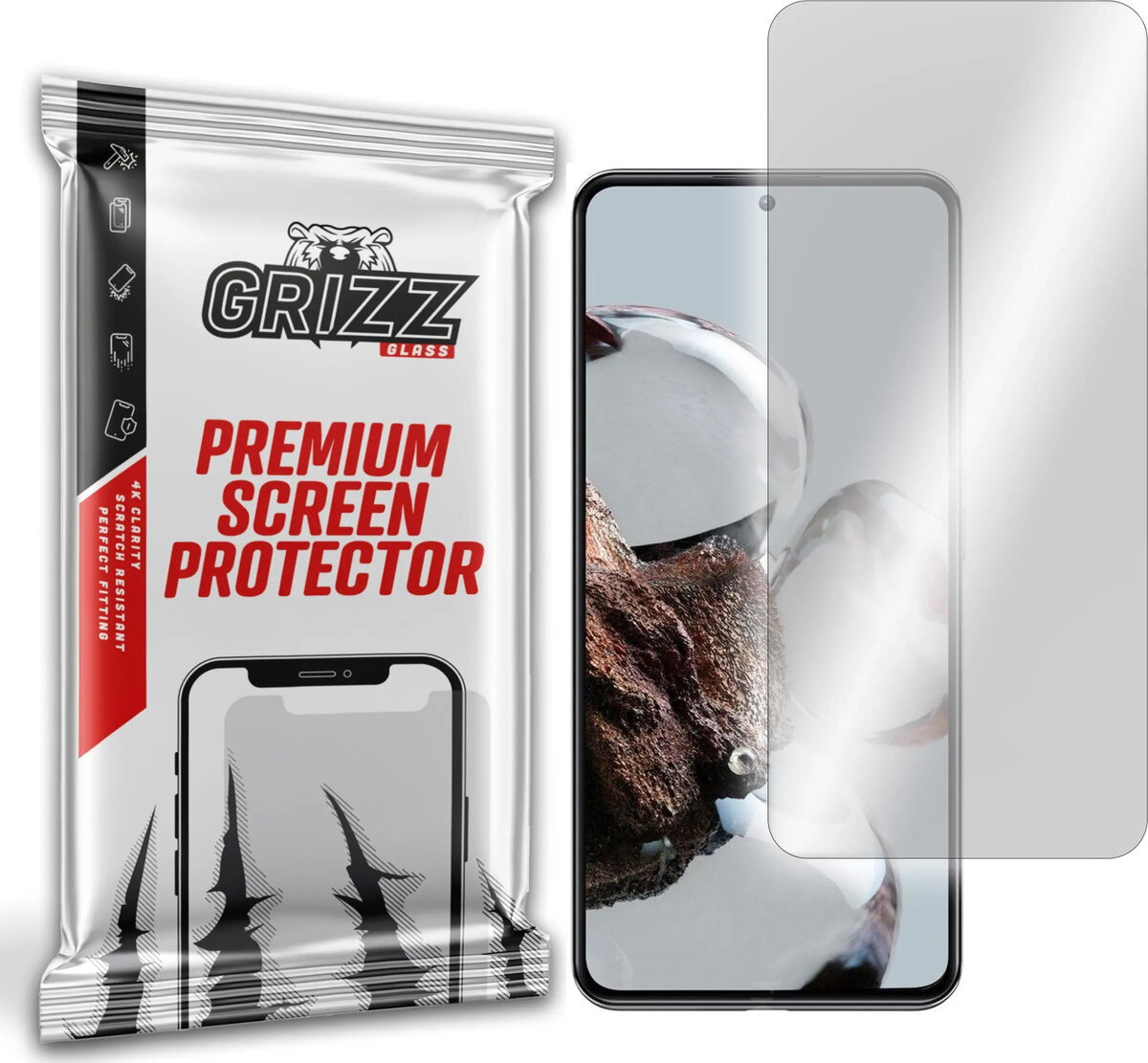 Hidroželē ekrāna aizsargs GrizzGlass priekš Xiaomi
