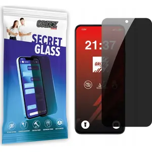 Tempered privacy glass GrizzGlass SecretGlass for Honor Play 9C – screen protector