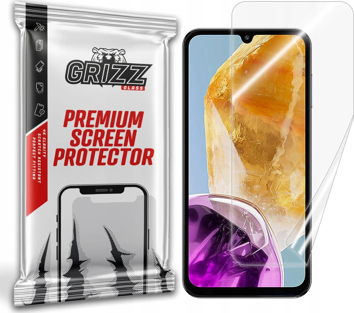 Ekrāna aizsargplēve GrizzGlass CeramicFilm priekš Samsung