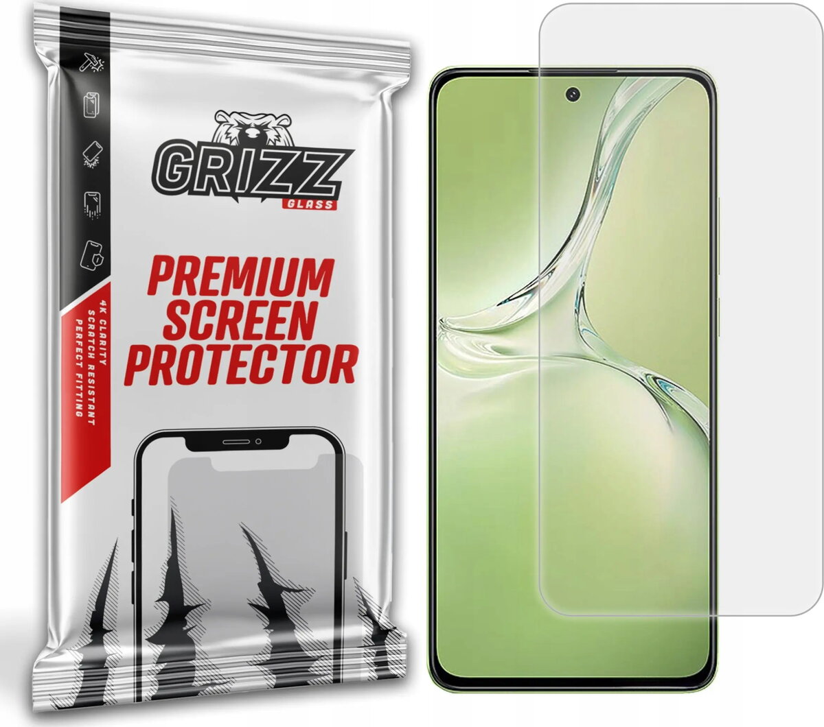 Aizsargstikls GrizzGlass PaperScreen priekš Oppo K12x