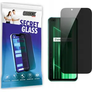 Защитное приватное стекло GrizzGlass SecretGlass для Realme X50 5G — приватное закалённое стекло