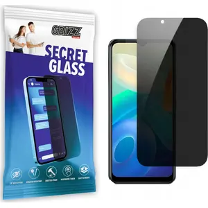 Закалённое приватное защитное стекло GrizzGlass SecretGlass для Vivo Y02s