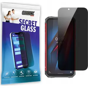 Tempered Privacy Glass Screen Protector GrizzGlass SecretGlass for Ulefone Armor 8