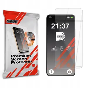 Screen protector GrizzGlass HybridGlass for Xiaomi Poco F7 Ultra — hybrid tempered glass protector