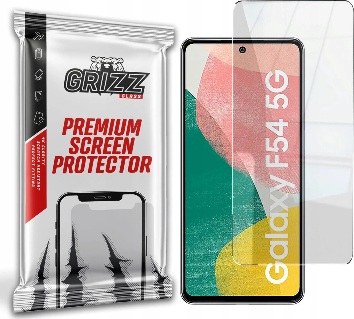 Ekrāna aizsargstikls GrizzGlass HybridGlass priekš Samsung