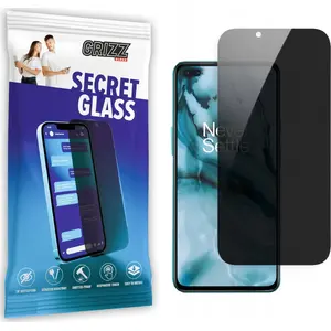 Приватное закалённое стекло GrizzGlass SecretGlass для OnePlus Nord 5G (защитное стекло)