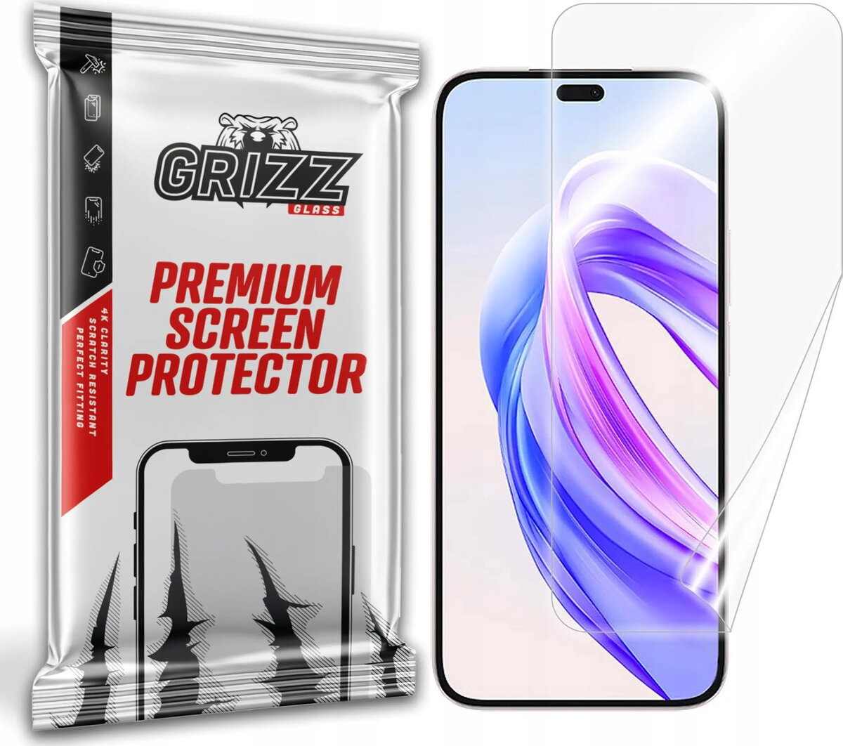 Keramiska aizsargplēve GrizzGlass CeramicFilm priekš Honor