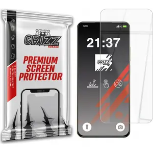 Hybrid screen protector GrizzGlass HybridGlass for Realme C75 — tempered hybrid glass protector