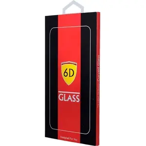 Tempered 6D pilna pārklājuma ekrāna aizsargstikls iPhone 14 Pro Max ar melnu rāmīti