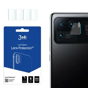 Защитные стекла для объективов 3MK для Xiaomi Mi 11 Ultra 5G — набор 4 шт.