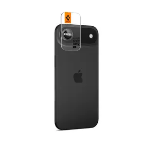 Kameras objektīva aizsargstikls Spigen Optik Pro L-Series Glas.TR EZ Fit priekš iPhone Air (Black / Red)
