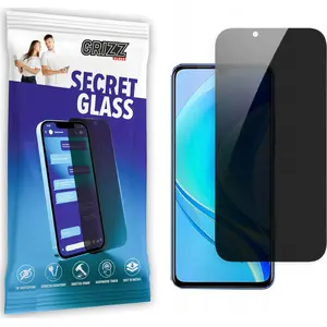 Защитное матовое стекло GrizzGlass SecretGlass для Huawei Nova Y70 Plus — стекло с эффектом приватности