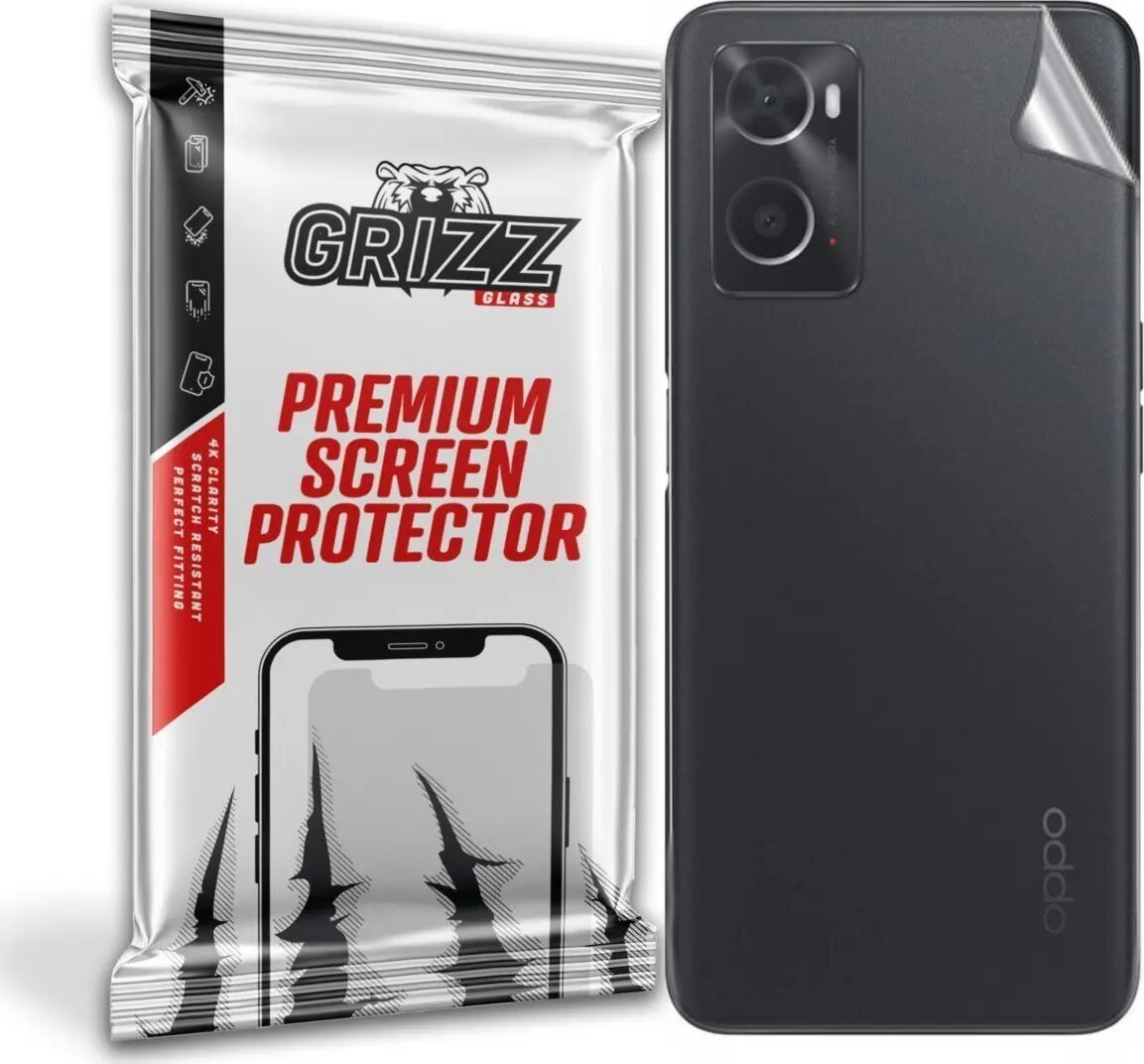 Aizmugures aizsargstikls GrizzGlass priekš Oppo A76