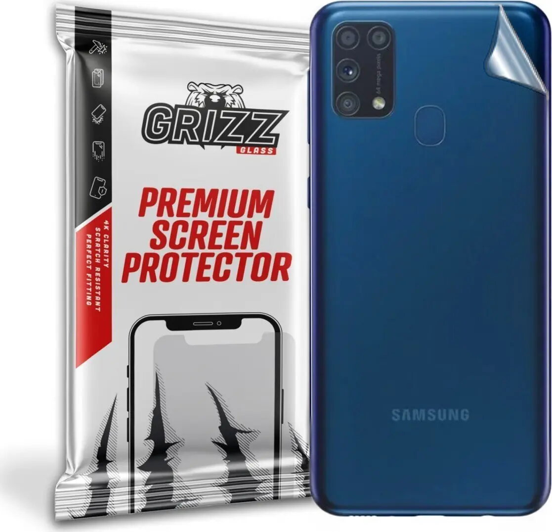 Aizsargplēve aizmugurei GrizzGlass priekš Samsung Galaxy