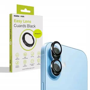 Защитные накладки на объектив MOBILE ORIGIN Easy Lens Guards чёрные для iPhone 17