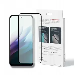 Aizsargstikls Crong 3D Armour Glass Lite priekš Xiaomi Redmi 15 5G Full Glue, hartowane szkło