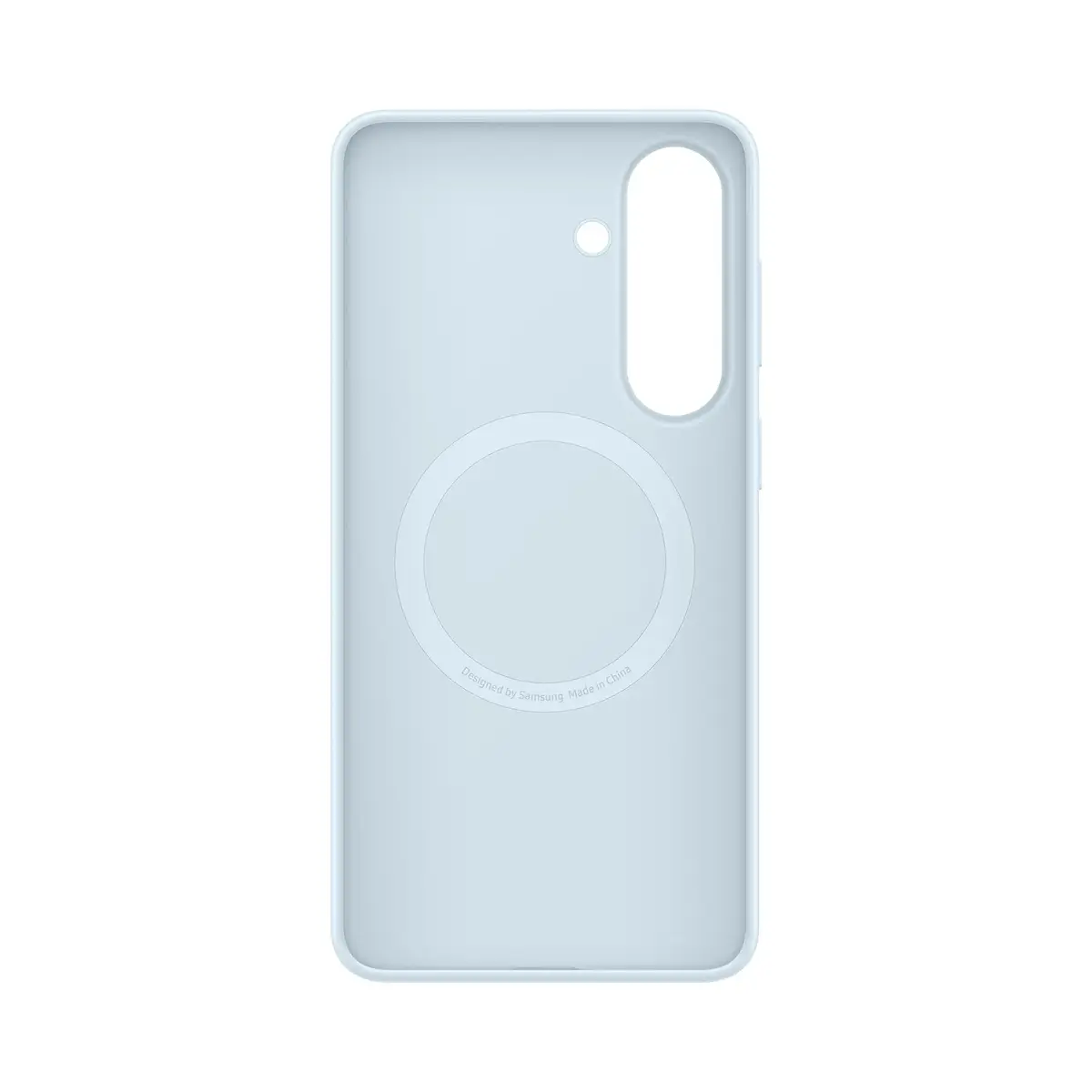 Samsung Galaxy S26+ силиконовый магнитный чехол — светло‑голубой Photo 4
