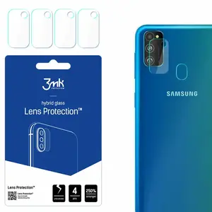 3MK Lens Protect aizsargplēve kameras lēcai Samsung M30 / M30s — 4 gab.