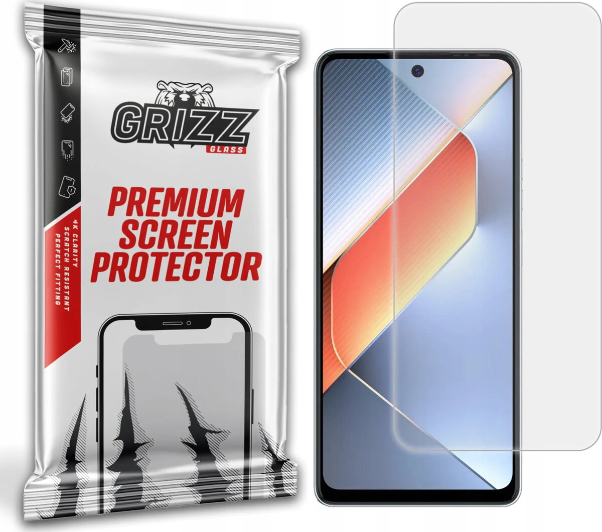 Matēta GrizzGlass PaperScreen aizsargplēve Tecno Pova