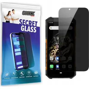 Защитное приватное закалённое стекло GrizzGlass SecretGlass для Ulefone Armor X5