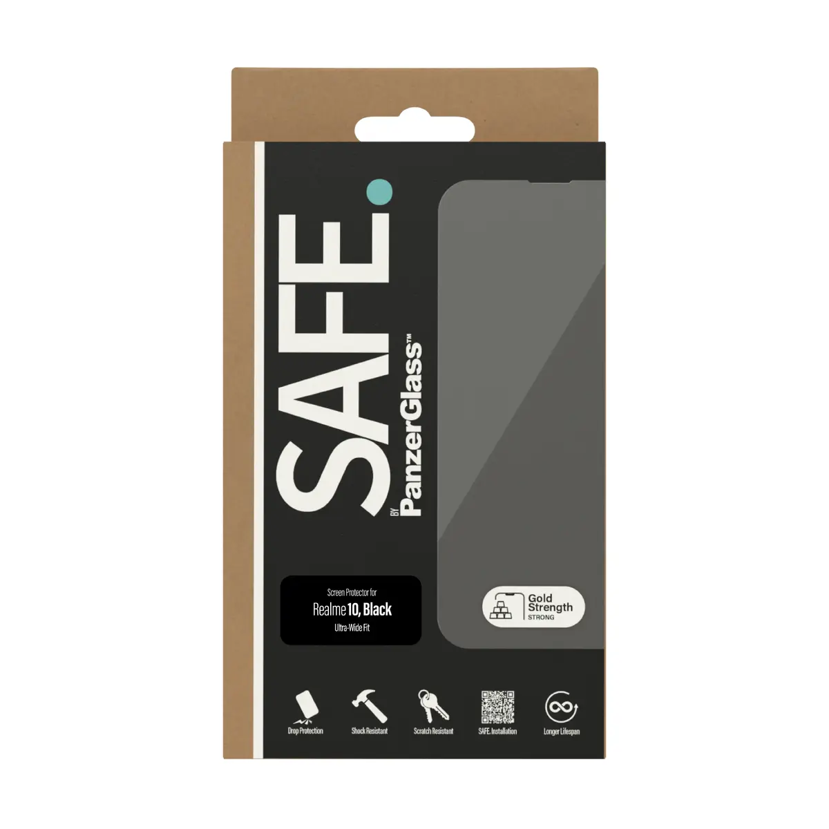 PanzerGlass SAFE стекло для Realme 10 Photo 4