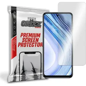 Гибридное защитное стекло GrizzGlass для Xiaomi Redmi Note 9 Pro 5G (GRZ1009)