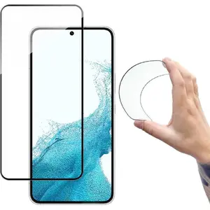Защитное стекло Wozinsky Full Cover Flexi Nano с рамкой для Samsung Galaxy S22+ прозрачное