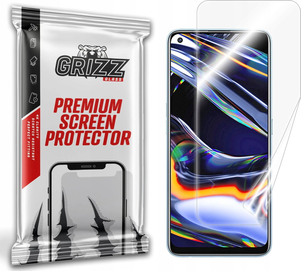 Aizsargplēve GrizzGlass CeramicFilm priekš Realme 7