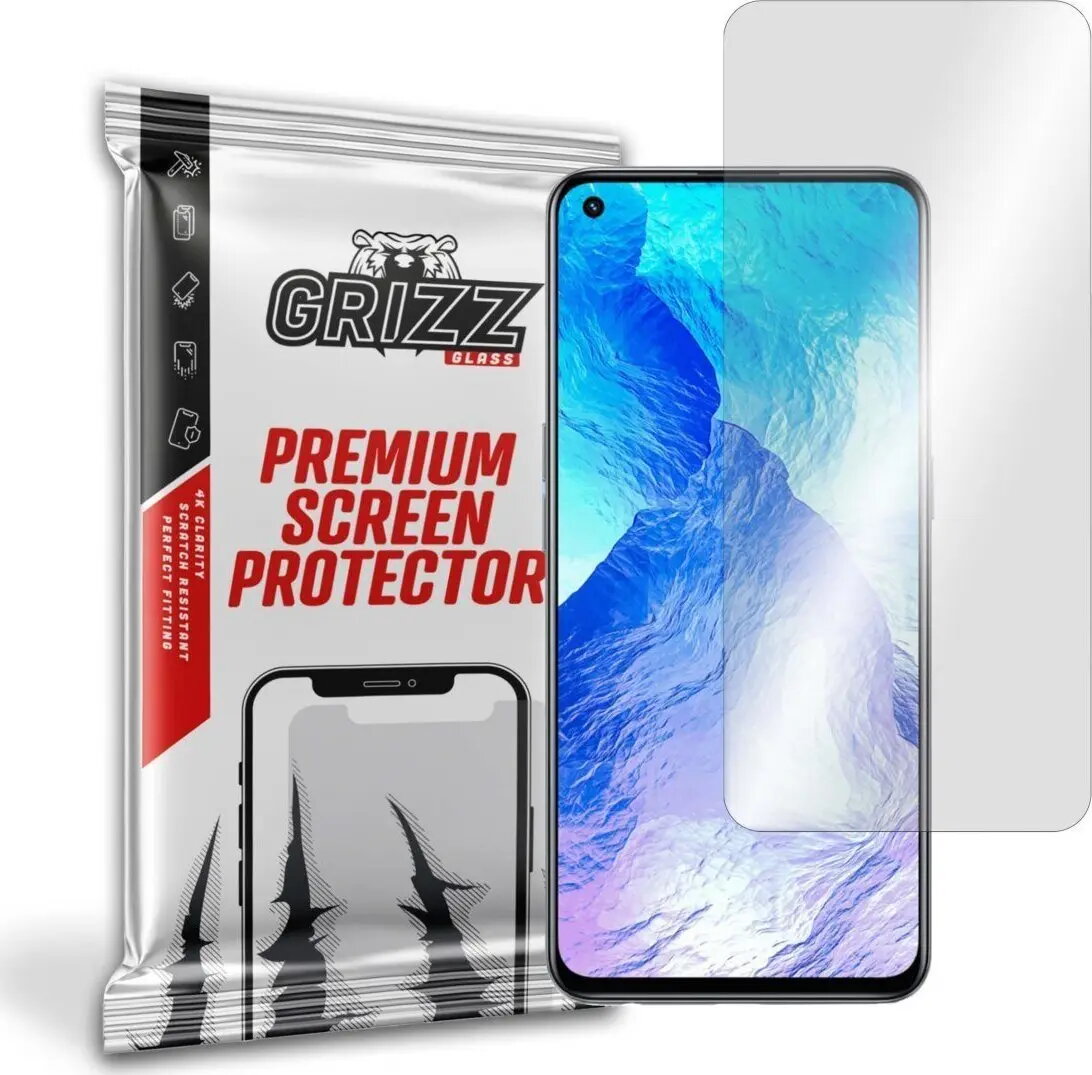 Hibrīdais aizsargstikls GrizzGlass priekš Realme GT