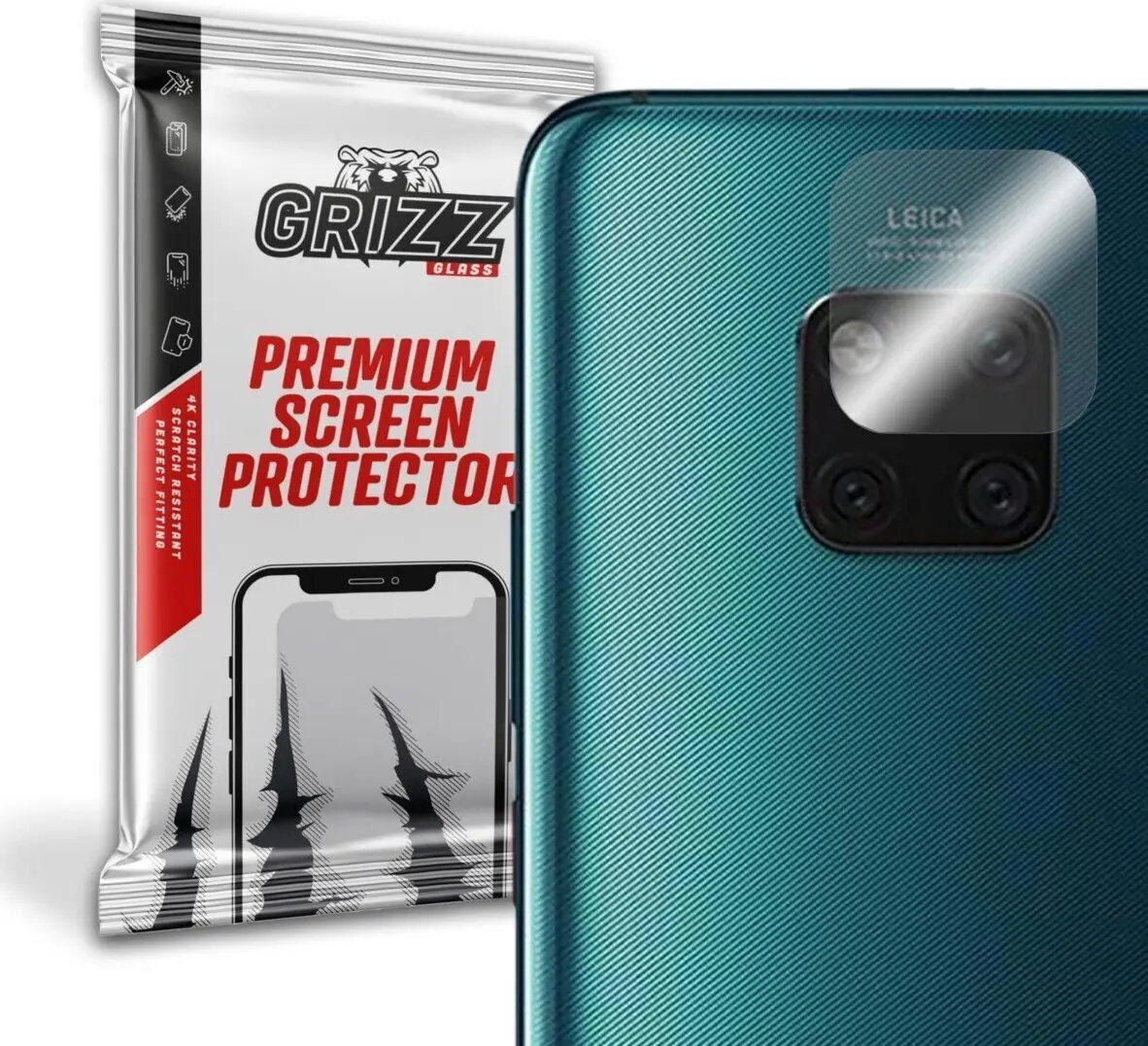 Hibrīda aizsargstikls kameras objektīvam GrizzGlass priekš